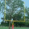 Cheap 🌟 Bison 4 1/2" High School Football Goalposts White 🔔