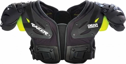 Brand new ⌛ Gear Pro-Tec Razor RZ7 Adult Football Shoulder Pads - Skill - Scuffed ⭐ 1 Brand new ⌛ Gear Pro-Tec Razor RZ7 Adult Football Shoulder Pads - Skill - Scuffed ⭐