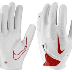 Budget 🌟 Nike Vapor Jet 7.0 Youth Football Gloves White/Black ✨ -football Sales Store 966 3506 whitered l mainProductImage FullSize