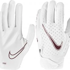 Coupon 👏 Nike Vapor Jet 6.0 Youth Football Gloves Navy/White 🎉 -football Sales Store 966 n1000606 whitemaroon l mainProductImage FullSize