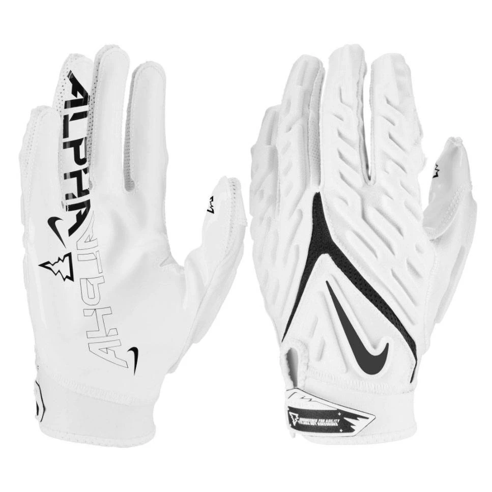 Best Sale π Nike Superbad 6.0 Youth Football Gloves White/Black π 3 Best Sale π Nike Superbad 6.0 Youth Football Gloves White/Black π - Image 3