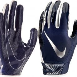 Deals π Nike Vapor Jet 5.0 Adult Football Gloves Navy/Navy/Chrome π