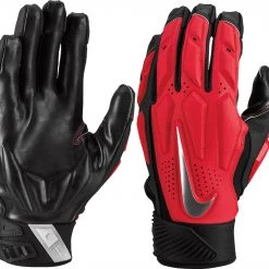 Buy 💯 Nike D-Tack 6.0 Adult Football Lineman Gloves Navy/White/Chrome 🌟 -football Sales Store 966 nfg21 redwhitechrome 3xl mainProductImage FullSize