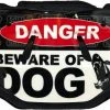 Hot Sale 👏 Battle Sports Beware of Dog Adult Football Back Plate 👏