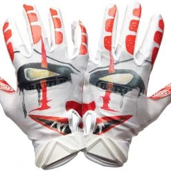 Hot Sale 👍 Battle Sports Clown Cloaked Adult Football Receiver Gloves - Re-Packaged ✨