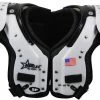Promo 🛒 Douglas SP QBK Adult Football Shoulder Pads - QB / WR / DB White/Black 💯