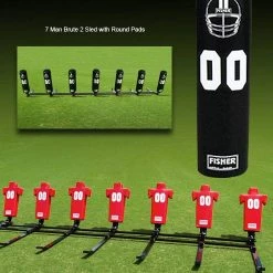 Best reviews of ✔️ Fisher 7 Man Brute Youth Football Sled 🎁