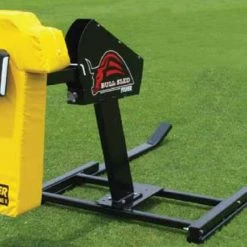 Brand new ⭐ Fisher Bull Rush One Man Blocking Football Sled - Pummel Pad 🔥