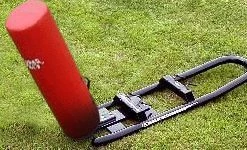 Cheapest 🎁 Hadar Athletic One Man Middle School Football Blocking Sled with Cylinder Pad 🛒