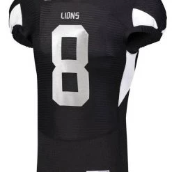 Top 10 💯 Russell Adult Waist Length Custom Football Jersey White/Red ❤️