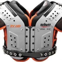 Best deal ✔️ Schutt XV HD Adult Football Shoulder Pads - Skill Positions Black/White 🛒