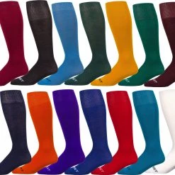 Best Sale 🤩 Pro Feet Solid Color Non-Cushioned All-Sport Team 🧦 Socks 🎉